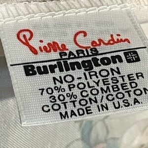 Pierre Cardin Paris pillow case.Firm Price